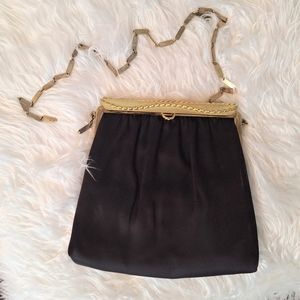 Vtg HL USA 1960's evening bag purse